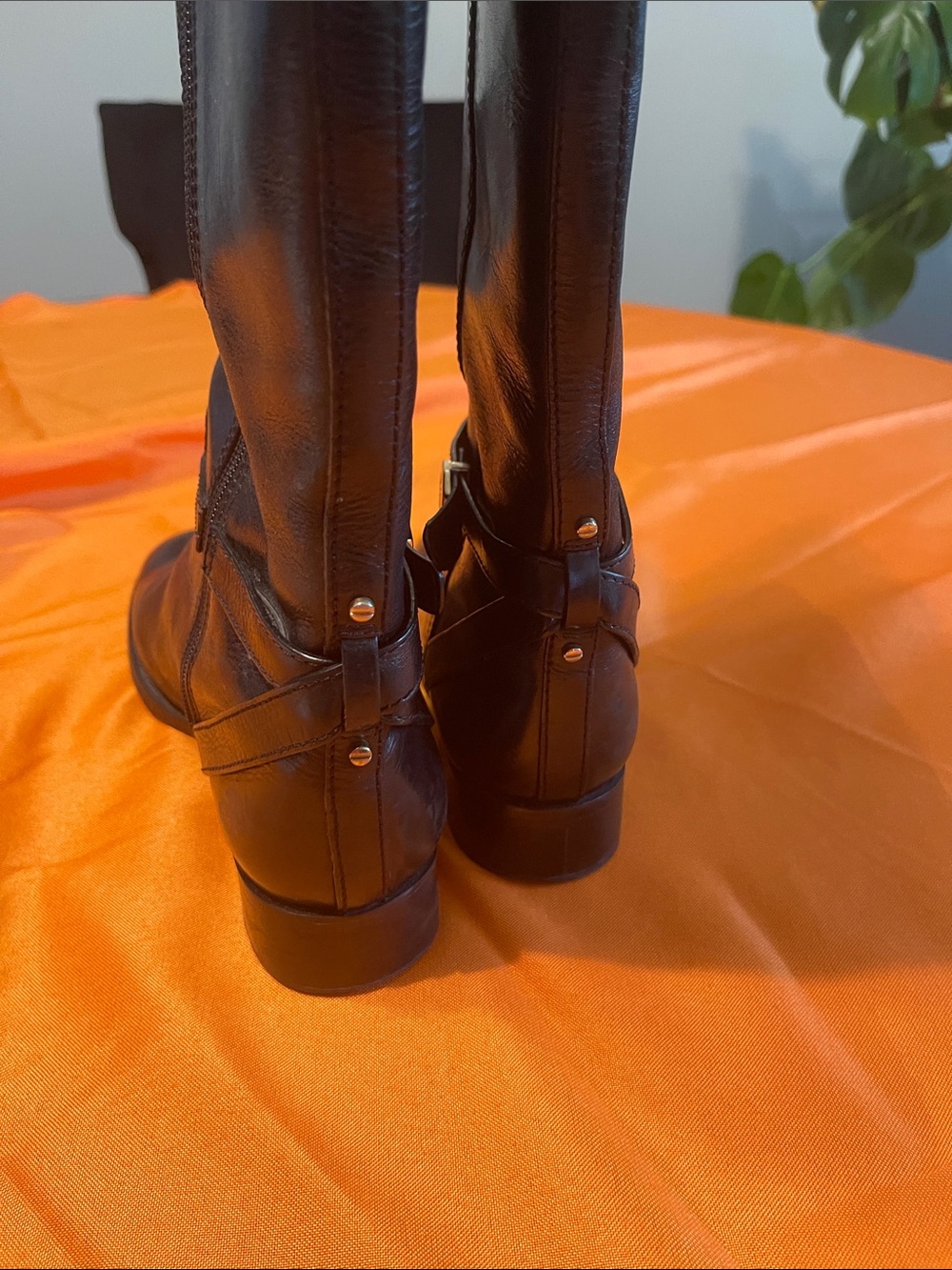 Tory Burch Round Toe Riding Boots - Picture 2 of 5